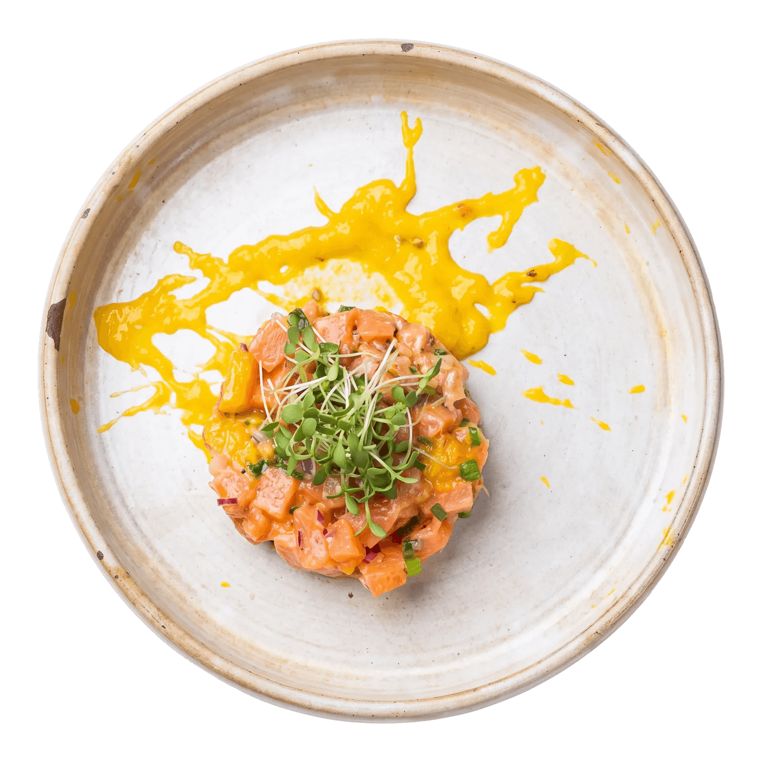 Tartar de salmão